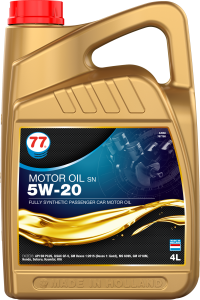 MOTOR OIL SYNTHETIC 5W-20 4L