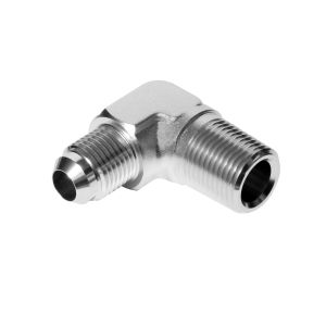 822 JIC-NPT adapteri 90° AN6 - 3/8x18