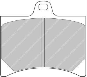 Ferodo DS2500 jarrupala FCP253