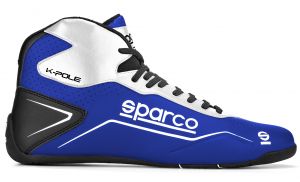 Sparco K-POLE kartingkenkä TUMMANSININEN / VALKOINEN KOKO 44