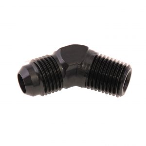 823 JIC-NPT adapteri 45° AN8  - 3/8x18